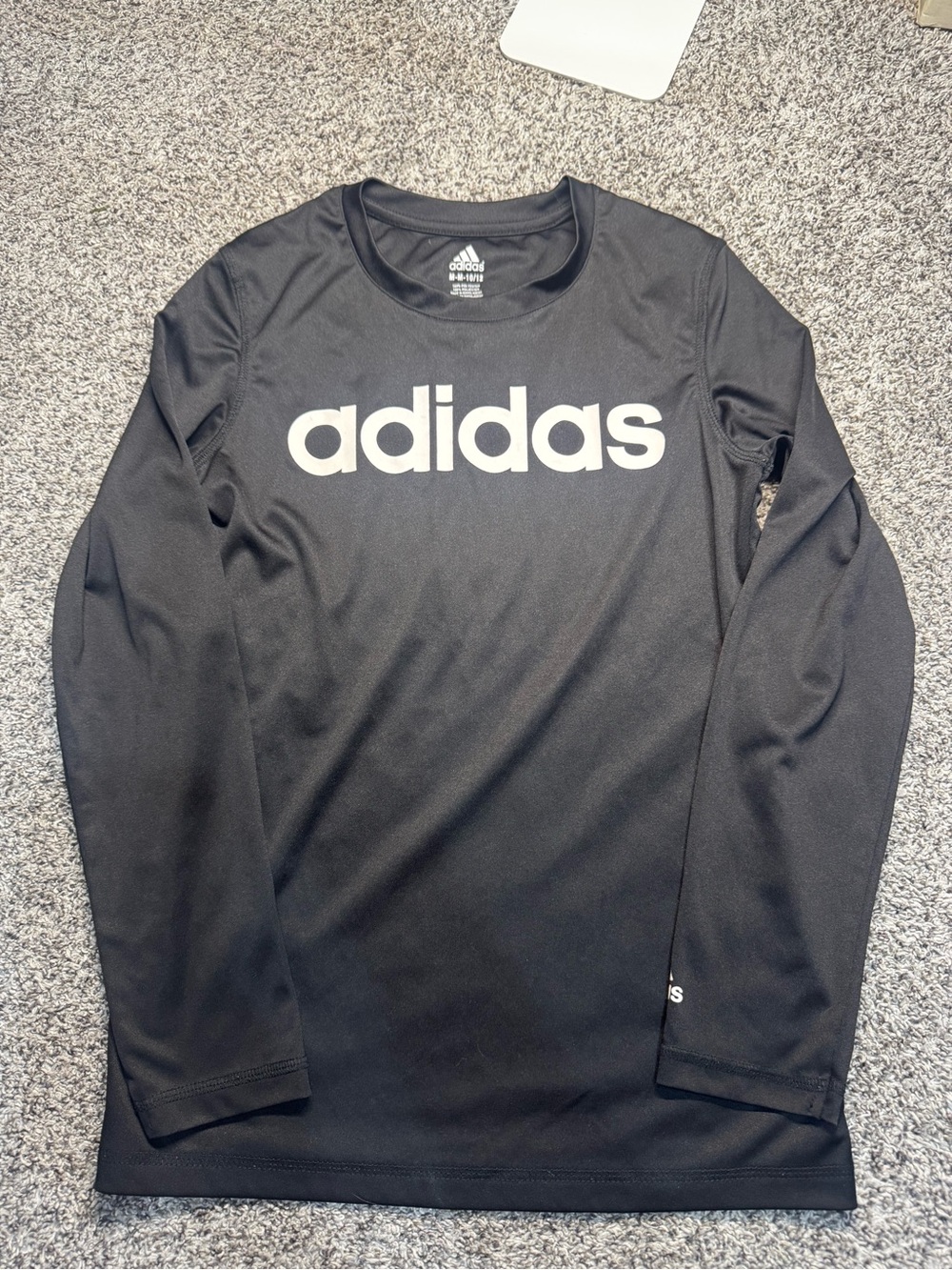 boys ADIDAS long sleeve tee